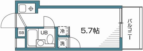 グランバリュー中野坂上の間取り画像