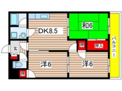 リシェス・コート落合の間取り画像