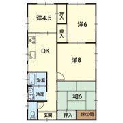 杉並台村島戸建の間取り画像