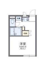 レオパレスクラージュの間取り画像