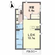LUNA B棟の間取り画像