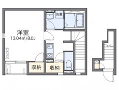 レオネクストエステシティⅢの間取り画像