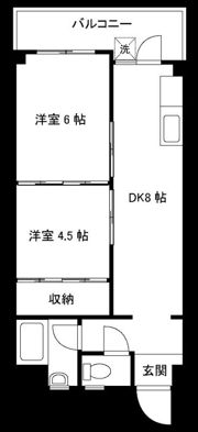 ワコーレ錦糸町マンションの間取り画像