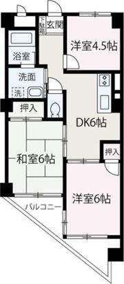 保第二ビル（住居）の間取り画像