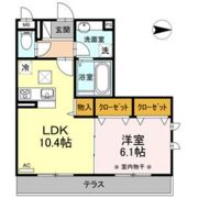 D-ROOM高砂の間取り画像