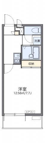 レオパレスフアモの間取り画像