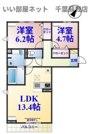 グランソレイユの間取り画像
