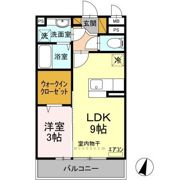 Glory Hills（ｸﾞﾛｰﾘｰﾋﾙｽﾞ）の間取り画像