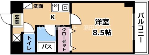 ルミエール吉岡の間取り画像
