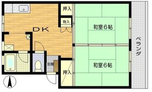 野本マンションの間取り画像