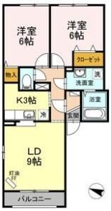 ロイウッド南大通の間取り画像