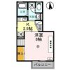 ロイヤルファミール Dの間取り画像