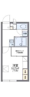 レオパレスノーチェの間取り画像