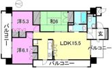 サーパス市駅前の間取り画像