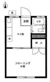 サンエムハイツの間取り画像