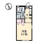 ウィズダム田井 A棟の間取り画像