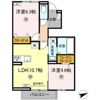 D-resena古川Ⅰの間取り画像