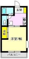 アルモニーアカイシ Ⅰの間取り画像