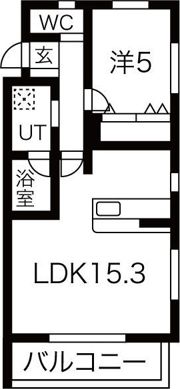 高崎栄町スターレジデンスの間取り画像