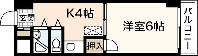 アルカサール大芝の間取り画像