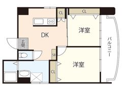 サンライズ舟入の間取り画像
