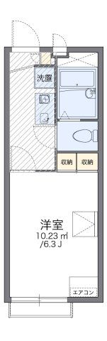レオパレスエクレールの間取り画像