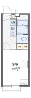 レオパレスエクレールの間取り画像