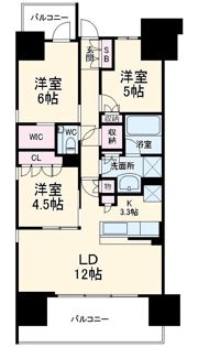 パークホームズ浦和常盤ステーションプレミアの間取り画像