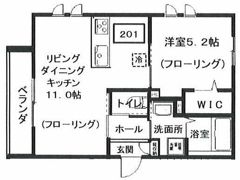 メゾンブラッシュ代々木上原Ⅱの間取り画像
