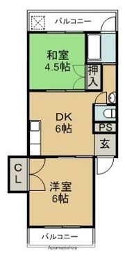 ラフィーネ住吉の間取り画像