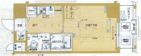 ヴァンデュール名古屋御器所の間取り画像