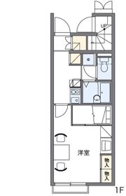 レオパレスフクシマの間取り画像