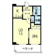 キャッスル上熊本の間取り画像