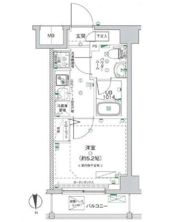 クラリッサ横浜ロッソの間取り画像