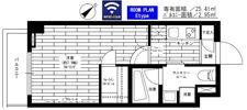 グランドコンシェルジュ多摩川アジールコートの間取り画像