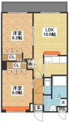 グランディール高来の間取り画像
