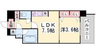 スプランディッド王子公園の間取り画像