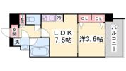 スプランディッド王子公園の間取り画像