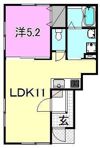 スペリオ道後の間取り画像