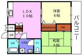 レジデンスハラの間取り画像