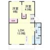 新津コーポの間取り画像