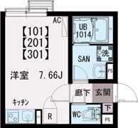 イクシオ町屋Ⅱの間取り画像