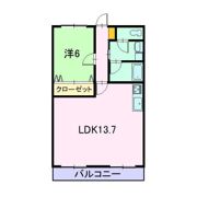メゾンドフルーホの間取り画像