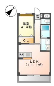 フランシーズの間取り画像
