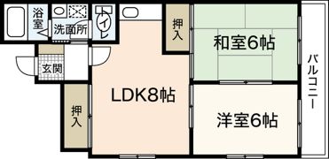 MARUYA BLDG3の間取り画像