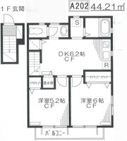パインコート小平の間取り画像