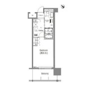 BPRレジデンス三田伊皿子坂の間取り画像