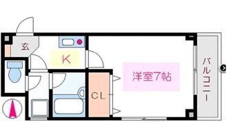 フェアロージェ錦糸町の間取り画像