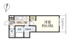 GREENHILL HATSUKAICHIの間取り画像