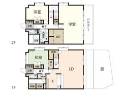 ロイヤルハイツ一茶苑の間取り画像